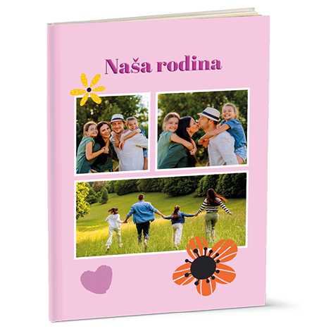 Fotokniha pevná, cca A4 na výšku