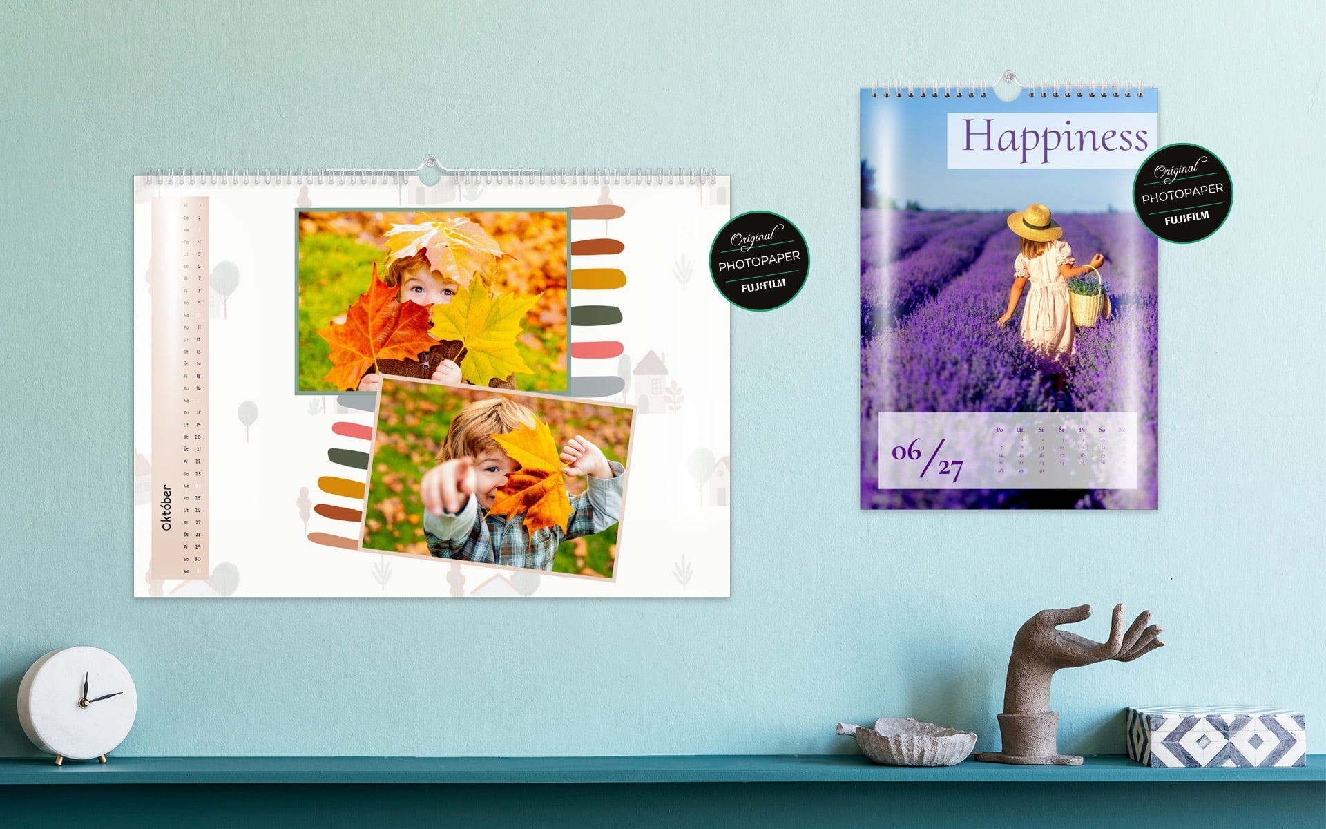 deLUXE Nástenné fotokalendáre od HappyFoto deLUXE Nástenné fotokalendáre od HappyFoto
