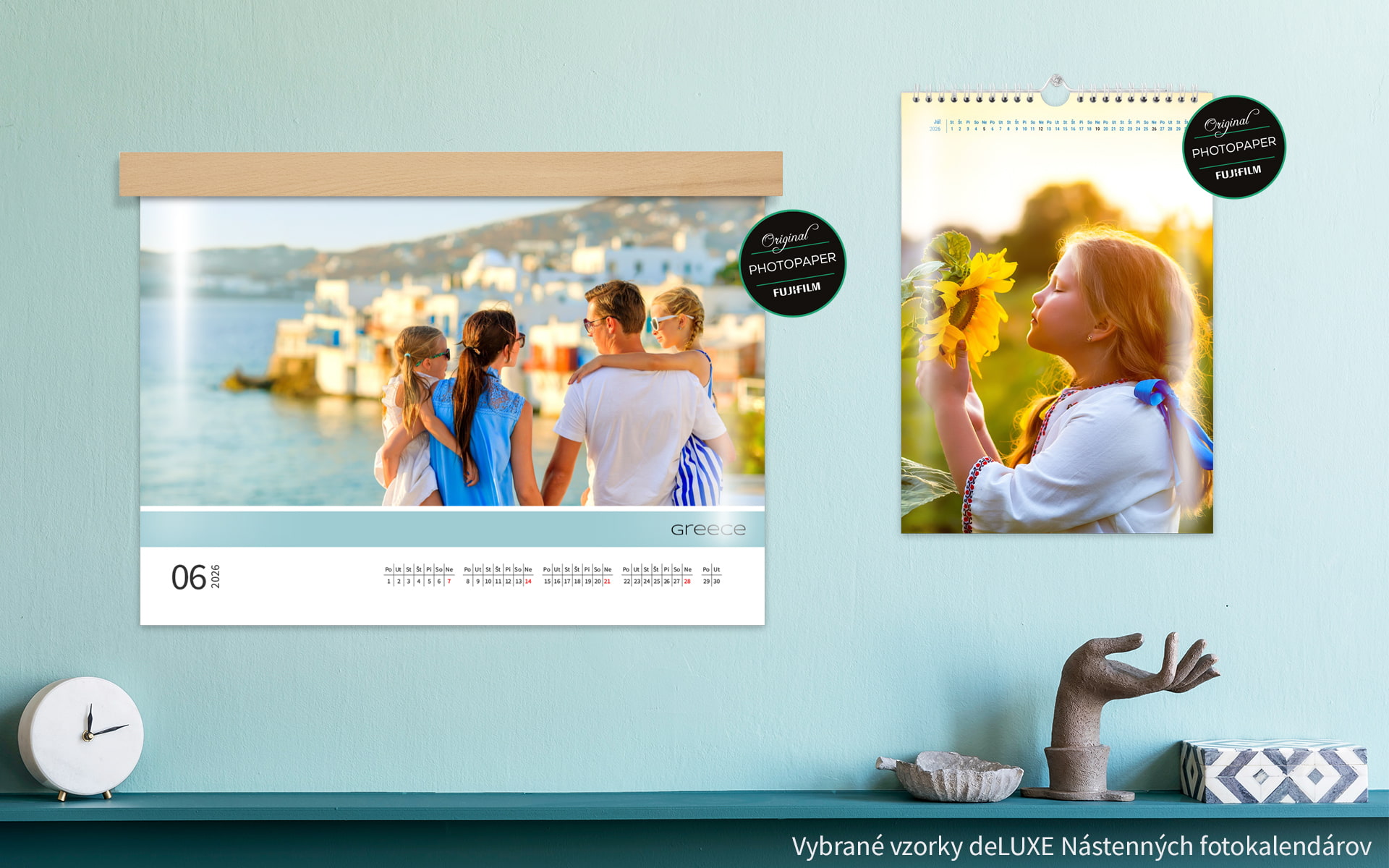 deLUXE Nástenné fotokalendáre od HappyFoto deLUXE Nástenné fotokalendáre od HappyFoto