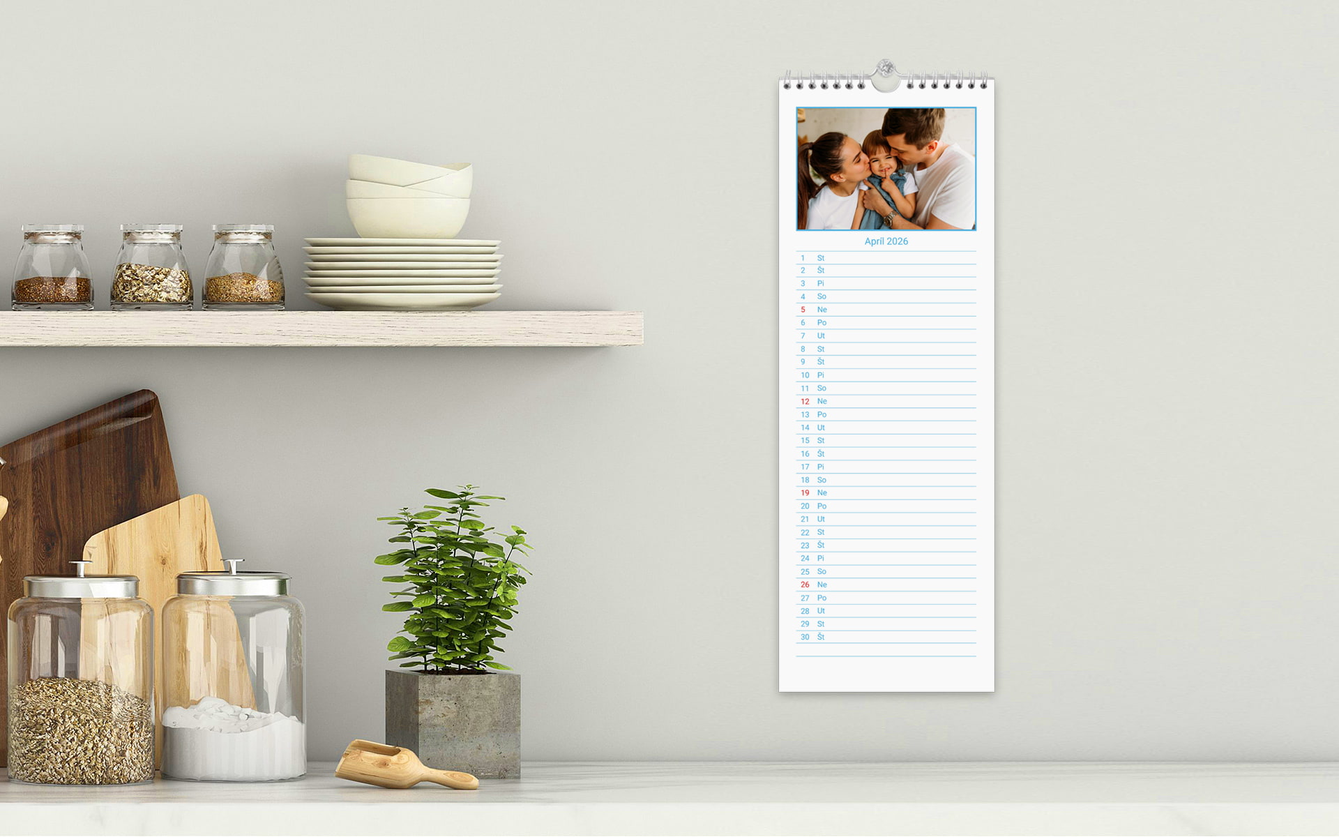 Plánovací fotokalendár od HappyFoto Plánovací fotokalendár od HappyFoto