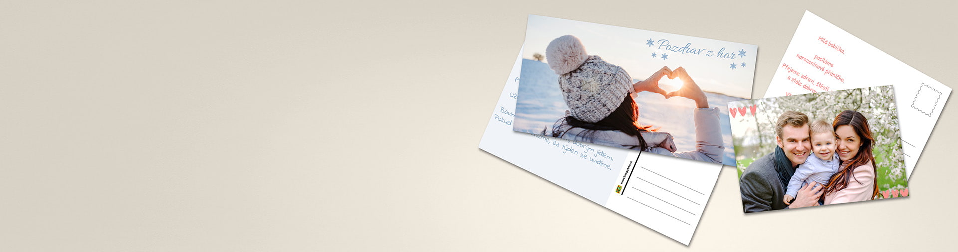Pohľadnica s vlastnou fotografiou od HappyFoto