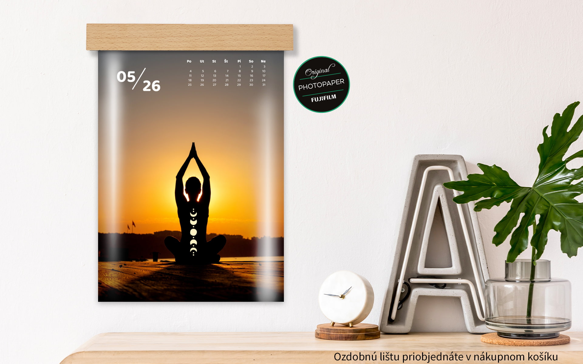 deLUXE Nástenný fotokalendár A3 na výšku od HappyFoto