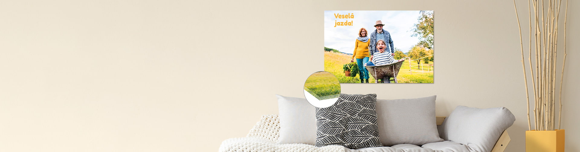 Fotografia za akrylátovým sklom od HappyFoto